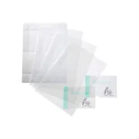 DURABLE Crystal Sign® Insteekfolies voor Deurnaambordjes 148 x 148 mm Transparant (pak 10 stuks)