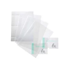 DURABLE Crystal Sign® Insteekfolies voor Deurnaambordjes 148 x 148 mm Transparant (pak 10 stuks)