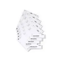 DURABLE 4850 Insteekkaartjes DOOR SIGN 52.5x149mm (pak 50 stuks)