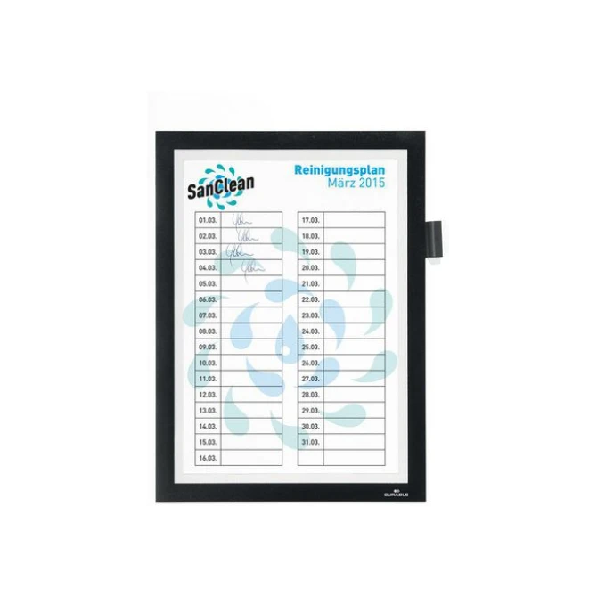 DURABLE DURAFRAME® NOTE Documenthouder A4 Zwart DURABLE DURAFRAME® NOTE Documenthouder A4 Zwart