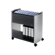 DURABLE Designline hangmappentrolley 80 hangmappen (A4) antraciet/metallic-zilver