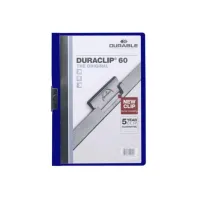 DURABLE Duraclip® Klemmap A4 1-30 vel Donkerblauw (pak 25 stuks) DURABLE Duraclip® Klemmap A4 1-30 vel Donkerblauw (pak 25 stuks)