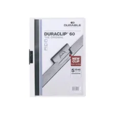 DURABLE Duraclip® Klemmap A4 1-30 vel Wit (pak 25 stuks) DURABLE Duraclip® Klemmap A4 1-30 vel Wit (pak 25 stuks)