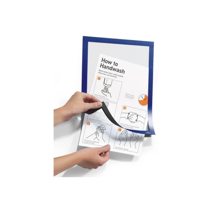 DURABLE Duraframe A4 donkerblauw (pak 2 stuks)