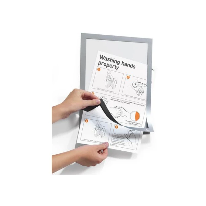 DURABLE Duraframe A4 zilver (pak 2 stuks)