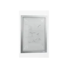 DURABLE Duraframe Wallpaper Informatiekader A4 Zilver DURABLE Duraframe Wallpaper Informatiekader A4 Zilver