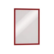 DURABLE Duraframe Zelfklevend Kader A3 Magnetisch Rood (pak 2 stuks) DURABLE Duraframe Zelfklevend Kader A3 Magnetisch Rood (pak 2 stuks)