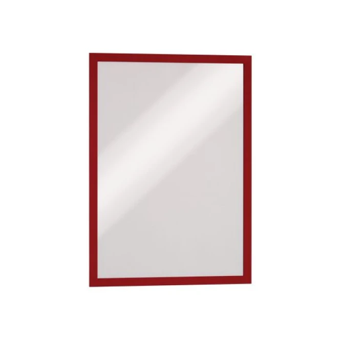 DURABLE Duraframe Zelfklevend Kader A3 Magnetisch Rood (pak 2 stuks) DURABLE Duraframe Zelfklevend Kader A3 Magnetisch Rood (pak 2 stuks)