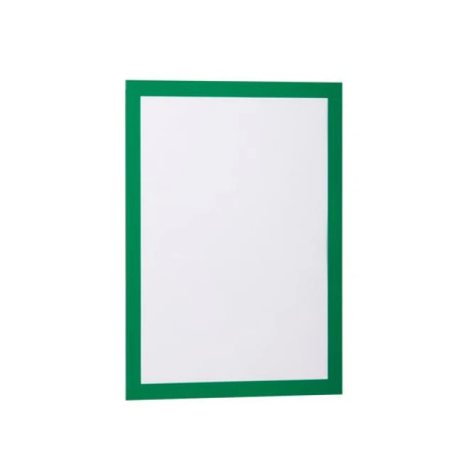 DURABLE Duraframe Zelfklevend Kader A4 Magnetisch Groen (pak 2 stuks) DURABLE Duraframe Zelfklevend Kader A4 Magnetisch Groen (pak 2 stuks)