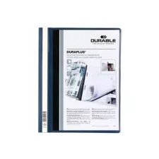 DURABLE Duraplus Snelhechtmap A4 Extra Breed PP 100 vel Blauw DURABLE Duraplus Snelhechtmap A4 Extra Breed PP 100 vel Blauw