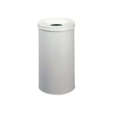 DURABLE Economy papierbak vlamdovend 30 liter Lichtgrijs DURABLE Economy papierbak vlamdovend 30 liter Lichtgrijs