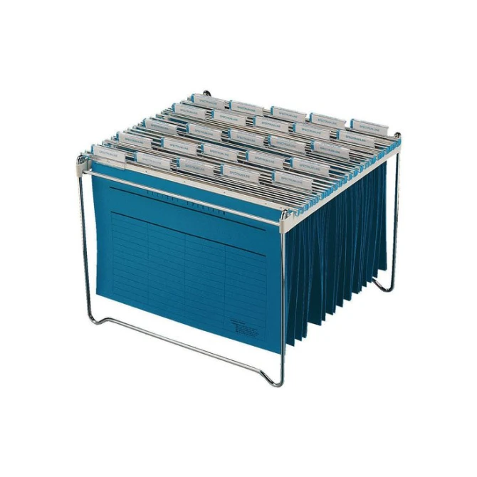 DURABLE Hangmappenrekje metaal-zilver DURABLE Hangmappenrekje metaal-zilver