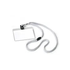 Durable Houder. Naamkaartje. Transparant (pak 10 stuks)