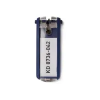 DURABLE Key Clip Sleutelhanger Blauw (pak 6 stuks) DURABLE Key Clip Sleutelhanger Blauw (pak 6 stuks)