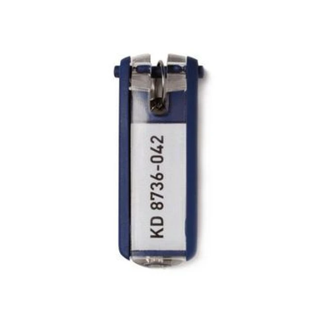 DURABLE Key Clip Sleutelhanger Blauw (pak 6 stuks) DURABLE Key Clip Sleutelhanger Blauw (pak 6 stuks)