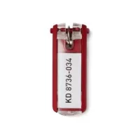 DURABLE Key Clip Sleutelhanger Rood (pak 6 stuks) DURABLE Key Clip Sleutelhanger Rood (pak 6 stuks)