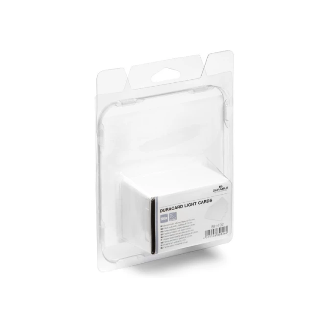 DURABLE Light PVC Kaarten DURACARD ID 300 dikte 05 mm (pak 100 stuks) DURABLE Light PVC Kaarten DURACARD ID 300 dikte 05 mm (pak 100 stuks)