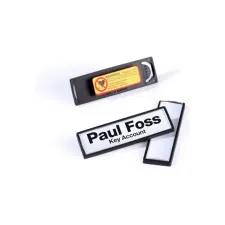 Durable Naambadge Durable 8132 17x67mm m/mag/25 Durable Naambadge Durable 8132 17x67mm m/mag/25