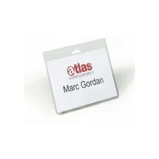 DURABLE Naamkaartje 60 x 90 mm Kunststof Transparant (pak 20 stuks) DURABLE Naamkaartje 60 x 90 mm Kunststof Transparant (pak 20 stuks)