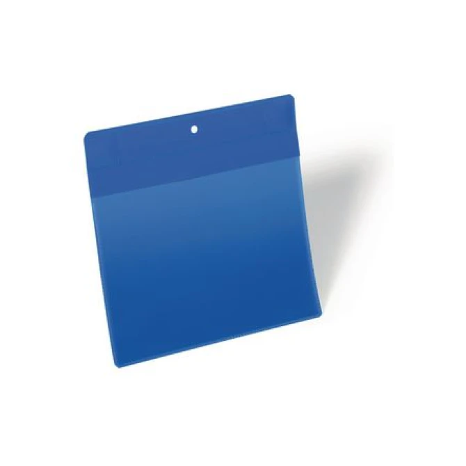 DURABLE Neodymium Magnetische Documenthouder A5 Horizontaal Blauw (pak 10 stuks)