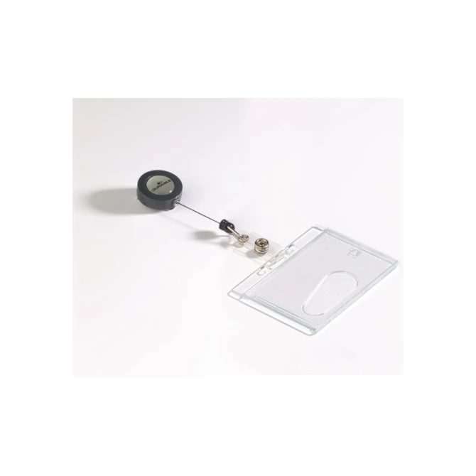 DURABLE Pashouder Afrolmechanisme 1 pas 54 x 85 mm Kunststof transparant (pak 10 stuks) DURABLE Pashouder Afrolmechanisme 1 pas 54 x 85 mm Kunststof transparant (pak 10 stuks)