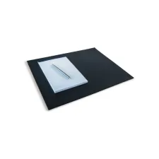 DURABLE Schrijfonderlegger leer 420x300mm zwart