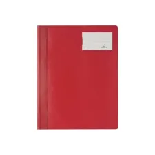 DURABLE Snelhechtmap A4 Extra Breed PVC Rood (pak 25 stuks) DURABLE Snelhechtmap A4 Extra Breed PVC Rood (pak 25 stuks)