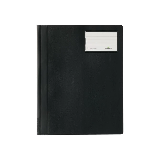 DURABLE Snelhechtmap A4 Extra Breed PVC Zwart DURABLE Snelhechtmap A4 Extra Breed PVC Zwart
