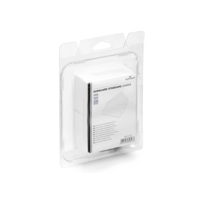 DURABLE Standard PVC Kaarten DURACARD ID 300 dikte 076 mm (pak 100 stuks) DURABLE Standard PVC Kaarten DURACARD ID 300 dikte 076 mm (pak 100 stuks)