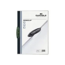 DURABLE Swingclip Klemmap 1 - 30 vel Groen (pak 25 stuks) DURABLE Swingclip Klemmap 1 - 30 vel Groen (pak 25 stuks)