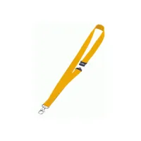 DURABLE Textielkoord met veiligheidssluiting geel 44 cm (pak 10 stuks) DURABLE Textielkoord met veiligheidssluiting geel 44 cm (pak 10 stuks)