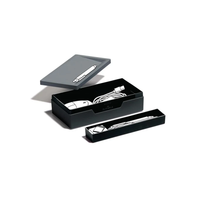 DURABLE Transport Box Bureauaccessoires 122 x 62 x 235 mm Houtskool DURABLE Transport Box Bureauaccessoires 122 x 62 x 235 mm Houtskool