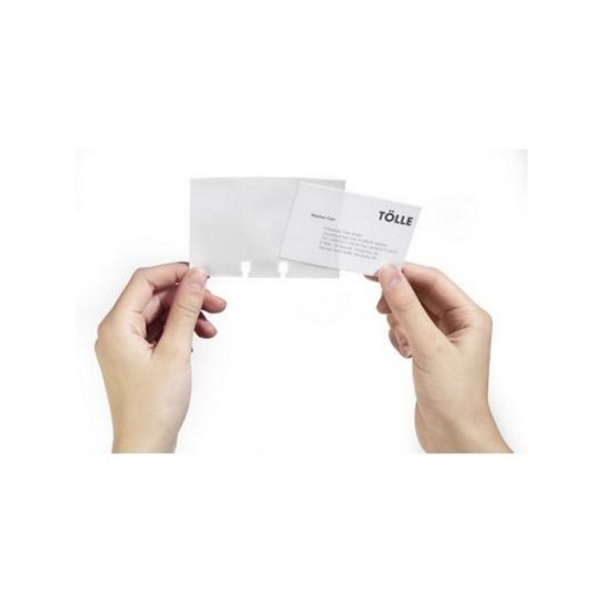 Durable Visifix® Visitekaartbestand Uitbreidingsset 72 × 104 mm Transparant (pak 40 stuks)
