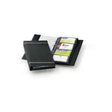 DURABLE Visitekaartalbum Visifix 200 Antraciet met zilver DURABLE Visitekaartalbum Visifix 200 Antraciet met zilver
