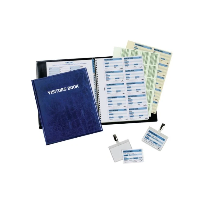 DURABLE Visitorbook Engelstalig 100 p