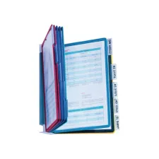 DURABLE Wandhouder Vario Inclusief 10 gekleurde zichtpanelen DURABLE Wandhouder Vario Inclusief 10 gekleurde zichtpanelen