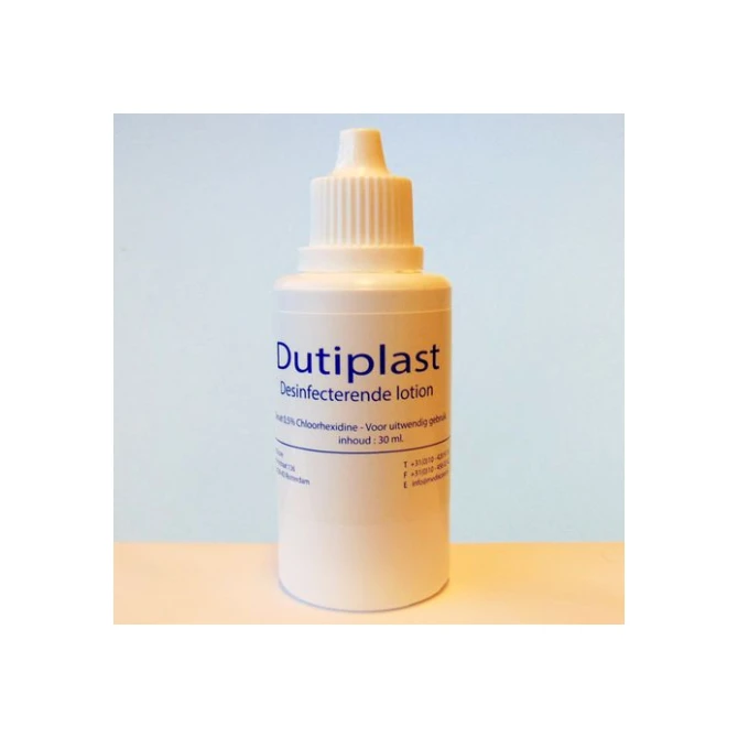 Dutiplast Desinfectielotion 30 ml (fles 30 milliliter) Dutiplast Desinfectielotion 30 ml (fles 30 milliliter)