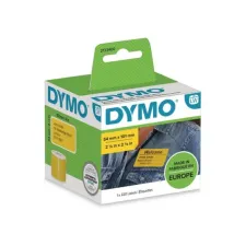 DYMO 2133400 Badge Naamlabel 54 x 101 mm Zwart op geel (pak 220 stuks) DYMO 2133400 Badge Naamlabel 54 x 101 mm Zwart op geel (pak 220 stuks)