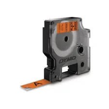 DYMO D1 Labelcassette 12 mm x 3 m Zwart op Oranje DYMO D1 Labelcassette 12 mm x 3 m Zwart op Oranje