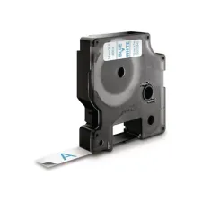 DYMO D1 Labelcassette 12 mm x 7 m Blauw op Wit DYMO D1 Labelcassette 12 mm x 7 m Blauw op Wit