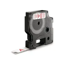 DYMO D1 Labelcassette 12 mm x 7 m Rood op Wit DYMO D1 Labelcassette 12 mm x 7 m Rood op Wit