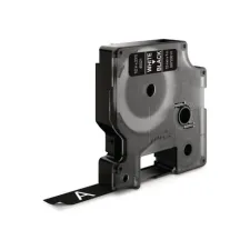 DYMO D1 Labelcassette 12 mm x 7 m Wit op Zwart DYMO D1 Labelcassette 12 mm x 7 m Wit op Zwart