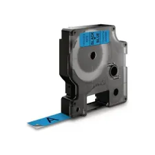 DYMO D1 Labelcassette 12 mm x 7 m Zwart op Blauw DYMO D1 Labelcassette 12 mm x 7 m Zwart op Blauw