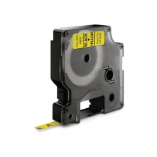 DYMO D1 Labelcassette 6 mm x 7 m Zwart op Geel DYMO D1 Labelcassette 6 mm x 7 m Zwart op Geel