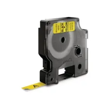 DYMO D1 Labelcassette 9 mm x 7 m Zwart op Geel DYMO D1 Labelcassette 9 mm x 7 m Zwart op Geel