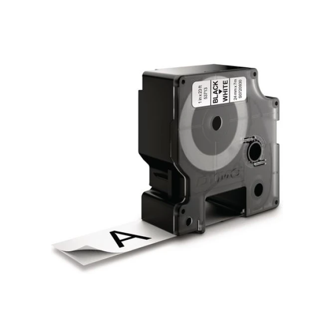 DYMO D1 Labelccassette 24 mm x 7 m Zwart op Wit DYMO D1 Labelccassette 24 mm x 7 m Zwart op Wit