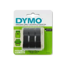 DYMO S0847730 reliëftape wit op zwart multipack (origineel)