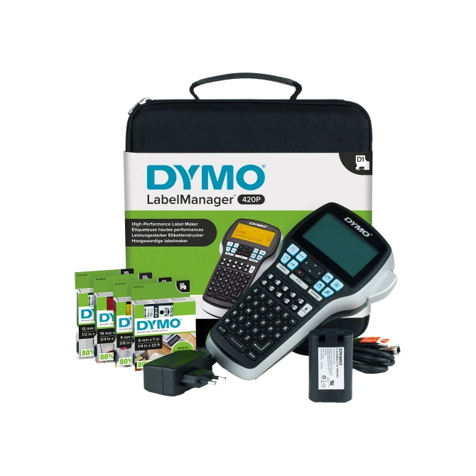 DYMO DYMO LabelMANAGER 420P - etikettenmaker - monochroom - thermische overdracht