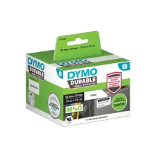 DYMO LW Adreslabels 32 x 57 mm Polyester Zwart op Wit (rol 800 stuks)
