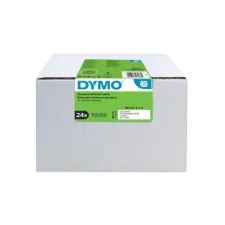 DYMO LW Adreslabels Papier 28 x 89 mm Zwart op Wit (pak 24 x 130 stuks)